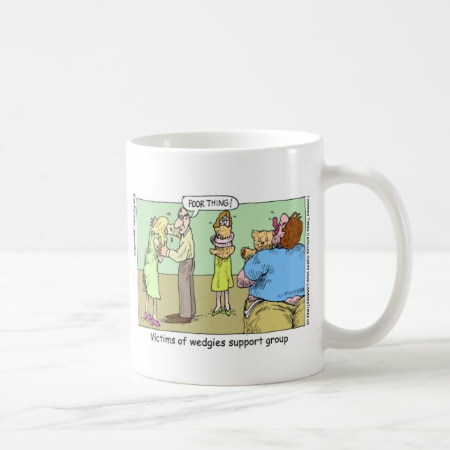 Wedgie-stödgrupp Roliga Muggar T-shirts & Presenti (Höger)