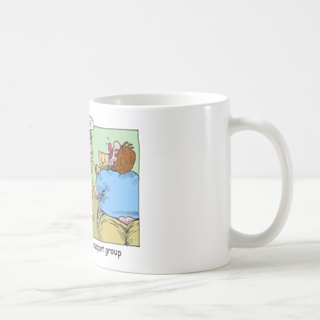 Wedgie-stödgrupp Tecknade presenter och samlarobje Kaffemugg (Höger)