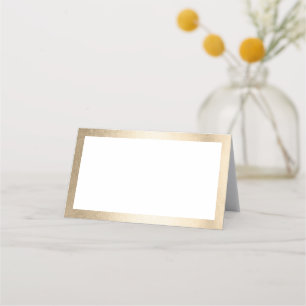 WEDING RECEPTION snyggt lyxfaux guld gräns Placeringskort