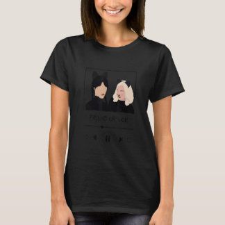 Wednesday And Enid Sinclair Track friend or woe T Shirt