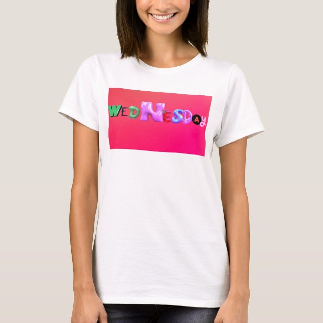 (Wednesday)  T Shirt (Framsida)