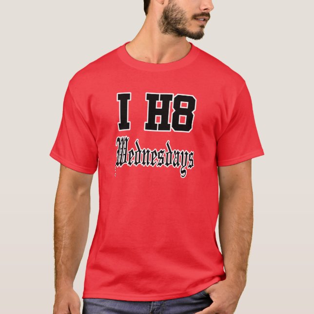 wednesdays tee (Framsida)