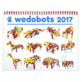 wedobots 2017 Calendar Kalender