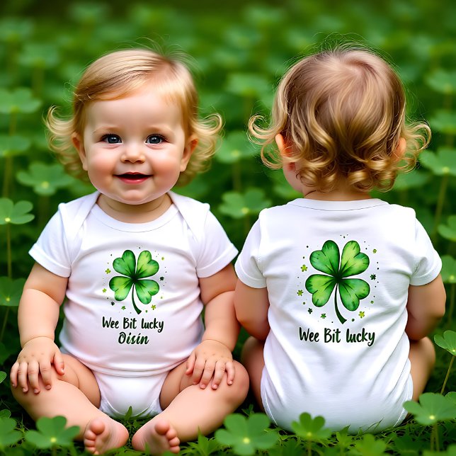 Wee Bit Lucky for Pint-Sized Charmers T Shirt (Wee Bit Lucky for Pint-Sized Charmers Baby Bodysuit)