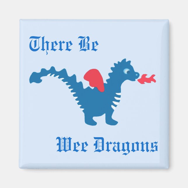 Wee Dragon Magnet (Framsidan)