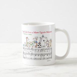 WEE FISH EWE A MARE EGRETS MOOSE Sandra Boynton Kaffemugg