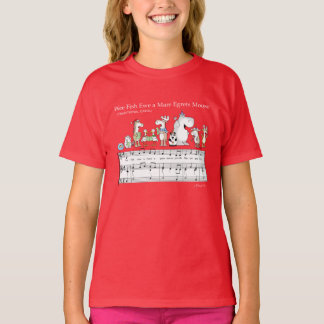 WEE FISH EWE A MARE EGRETS MOOSE Sandra Boynton T- T Shirt