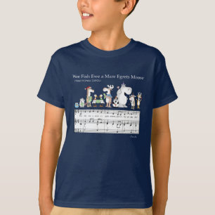 WEE FISH EWE A MARE EGRETS MOOSE Sandra Boynton T- T Shirt
