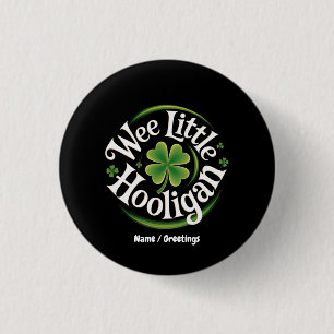 Wee Little Hooligan St. Patrick's Day Funny Irish Knapp