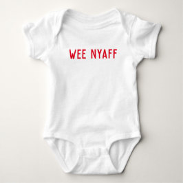 Wee Nyaff Scottish Say T Shirt