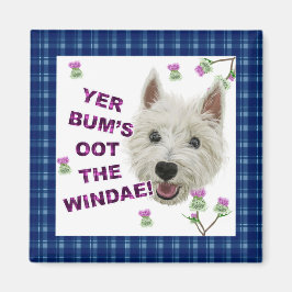 Wee Westies Ord of Wisdom Magnet