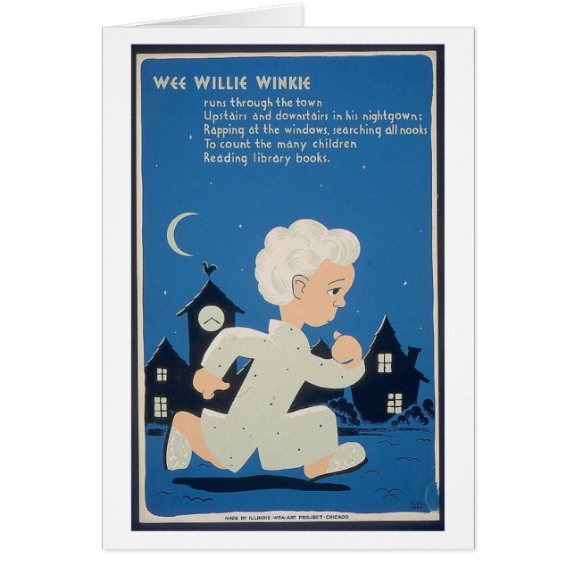 Wee Willie Winkie OBS Kort (Framsidan)