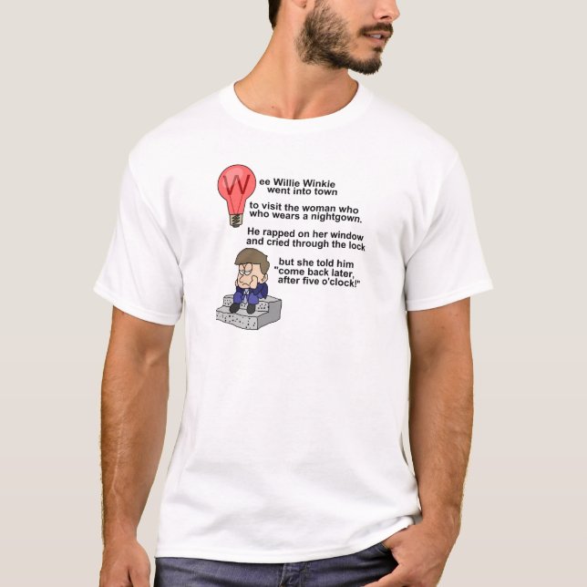 Wee Willie Winkie T Shirt (Framsida)