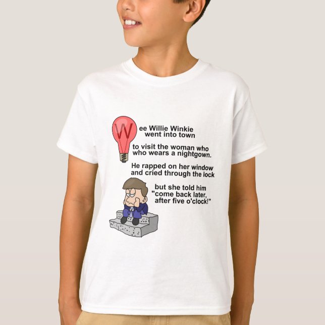 Wee Willie Winkie Tee Shirt (Framsida)