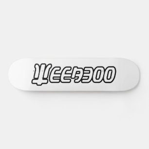 WEEABOO MINI SKATEBOARD BRÄDA 18,5 CM