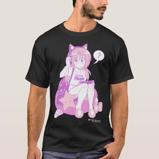 Weeb Trash 2.0 T Shirt (Framsida)
