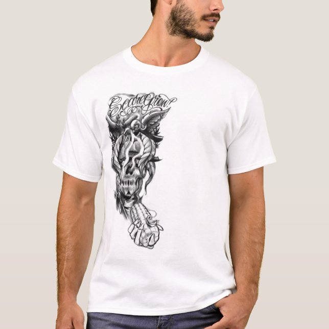 weed tattoo t shirt (Framsida)