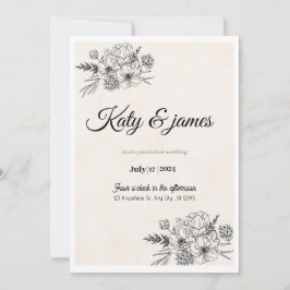 Weeding invitation  inbjudningar