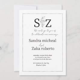 weeding invitation  inbjudningar