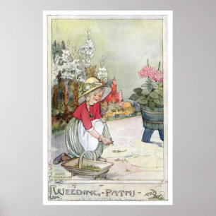 Weeding Väg av Anne Andersson Poster