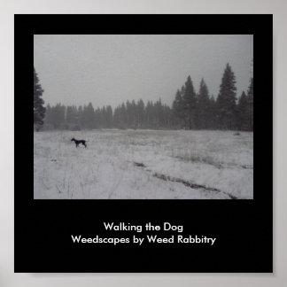 WeedScapes av Ogräs Poster