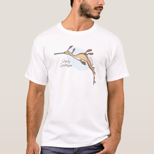 Weedy havsdrakeT-tröja Tee Shirt (Framsida)