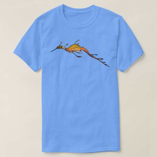 Weedy Sea Dragon Phyllopteryx taeniolatus T Shirt (Design framsida)