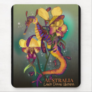 Weedy Seadragon med Orchids Musmatta