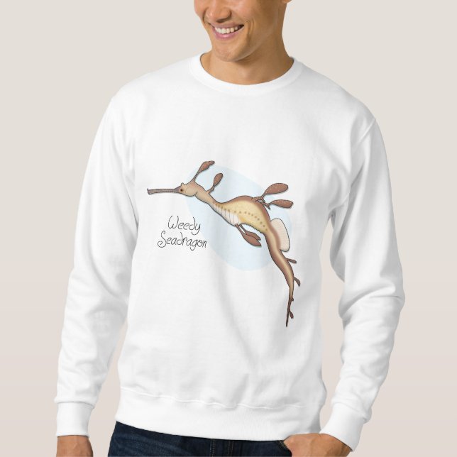 Weedy Seadragon tröja Sweatshirt (Framsida)