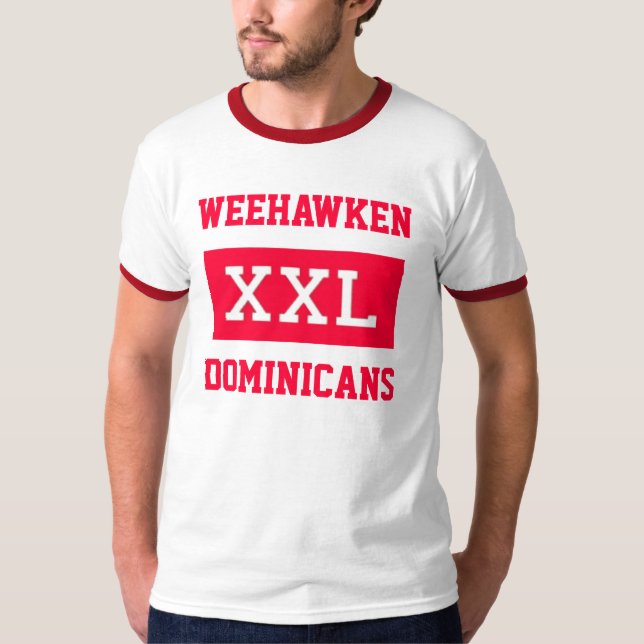 Weehawken dominikanT-tröja Tee (Framsida)