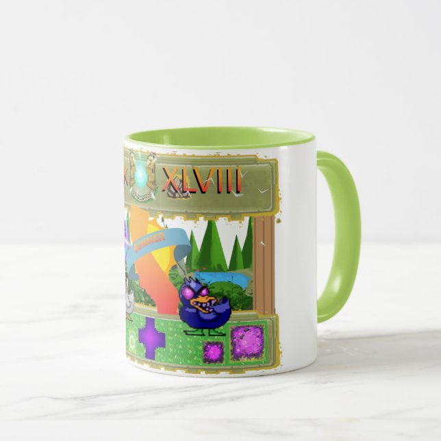 Week 48 Trophy SUMMER Mug Mugg (Framsida höger)