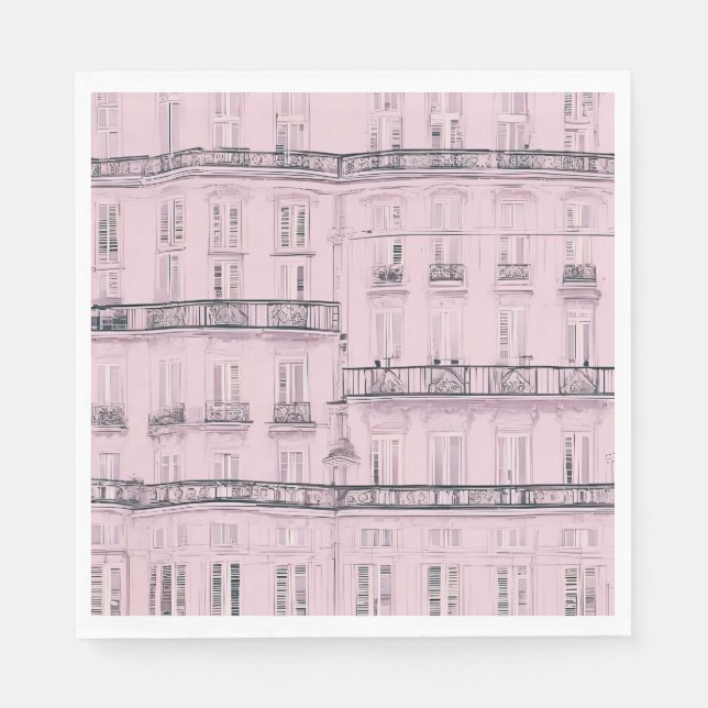 Weekend a Paris  Pappersservett (Framsidan)