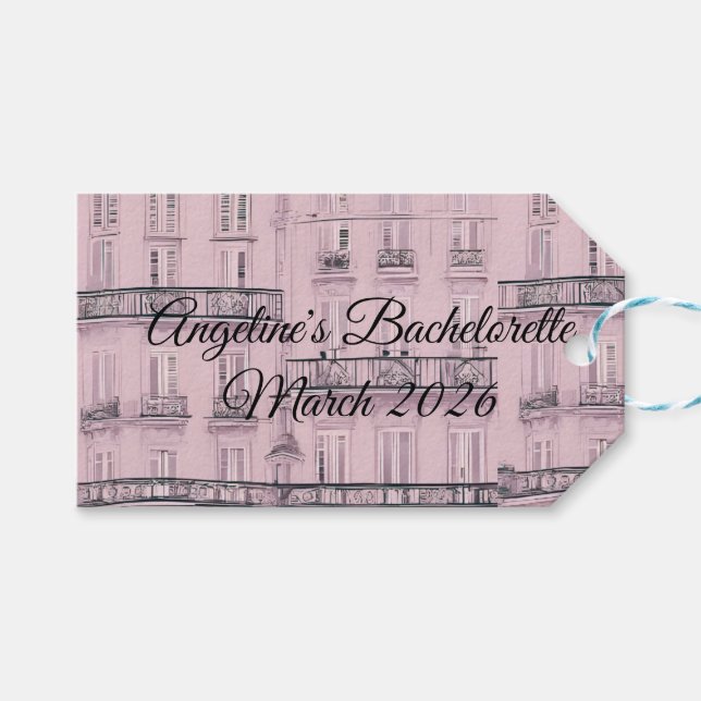 Weekend a Paris Presentetikett (Framsidan (Horisontell))