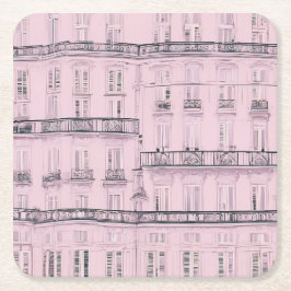 Weekend a Paris  Underlägg Papper Kvadrat