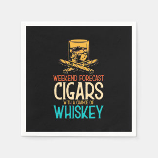 Weekend Cigars With A Chance Of Whiskey Pappersservett