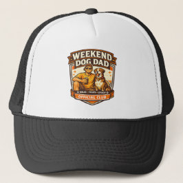 Weekend Dog Dad Club Dog Lover Cap Keps