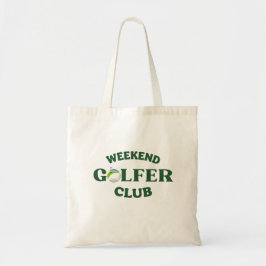 Weekend Golfer Club – Avslappnad Golfstil Tygkasse