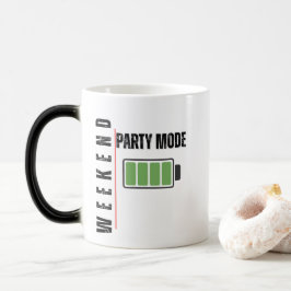 Weekend Party Mode – Full Battery Energy Design Magisk Mugg