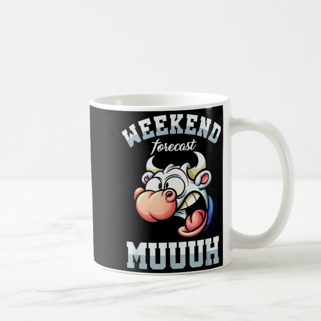 Weekend Week Forecast Friday Vacation Workweek Gif Kaffemugg (Höger)