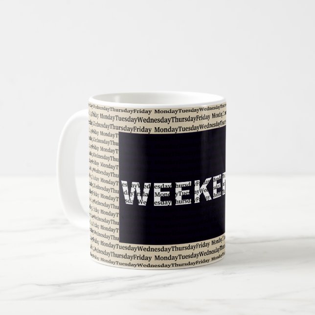 Weekender Kaffemugg (Framsida vänster)