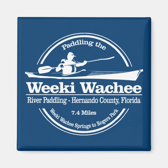 Weeki Wachee River (SK) Magnet (Framsidan)