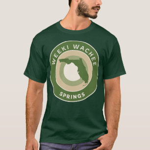 Weeki Wachee Vår State Park Florida Bullseye T Shirt