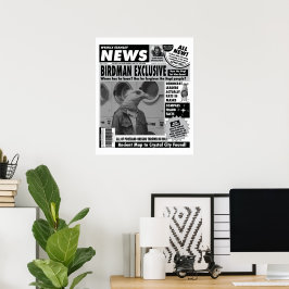 Weekly Stanley News Cover Birdman Exklusiv Poster
