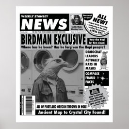 Weekly Stanley News Cover Birdman Exklusiv Poster