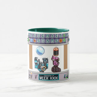 Weekly Trophy Synthesis Batteries&Stars Mug Mugg