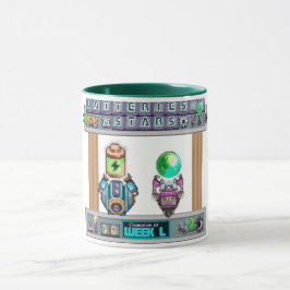 Weekly Trophy Synthesis Batteries&Stars Mug Mugg