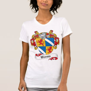 Weems familjvapensköld t shirt