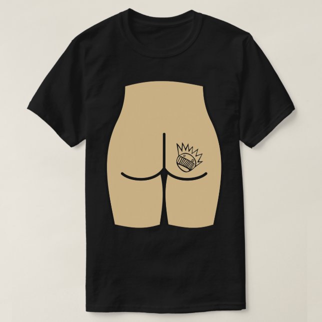 WEEN Boognish Butt Tattoo T Shirt (Design framsida)