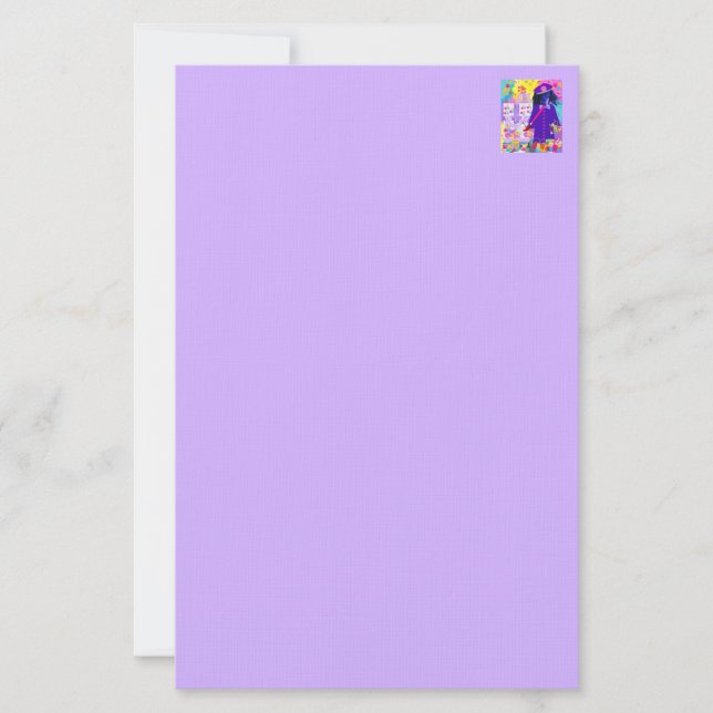 Weenie Hund Paurrection Lamb Stationery Brevpapper (Framsida)