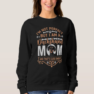 Weenie Mama Doxie Mamma Taxhund Hund Jag Är Inte P T Shirt